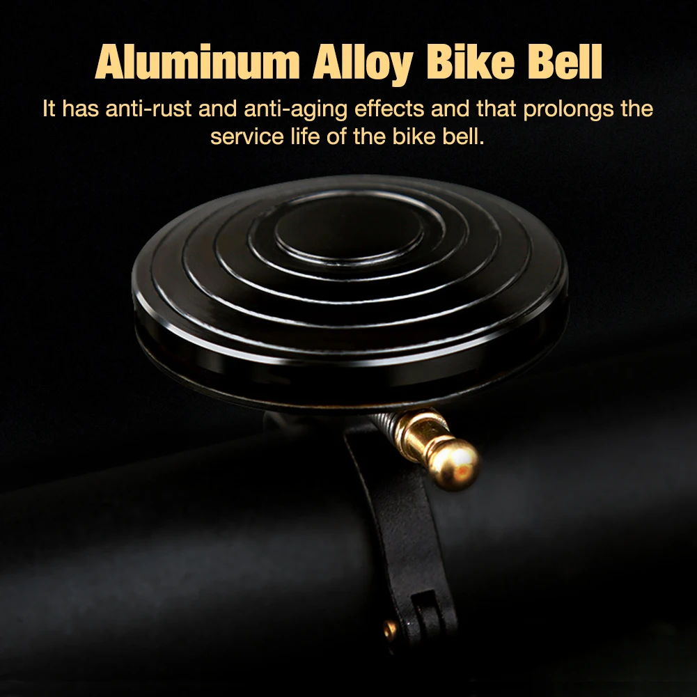 

Bicycle Bell Clear Loud Sound Road Bike Bell Folding Bikes Handlebar Aluminum Alloy Ringer Bell Safety Warning Alarm Bike Bell