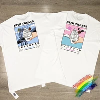 2021ss kith treats locale tee t shirt men women vintage 11 high quality white icecream tops