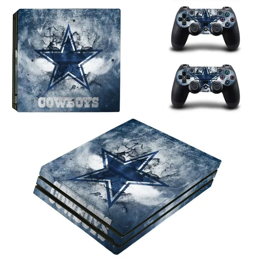 PS4 Pro Dallas Cowboys sticker s PS 4 Play station стикер кожи Pegatinas для playstation консоль и контроллер |