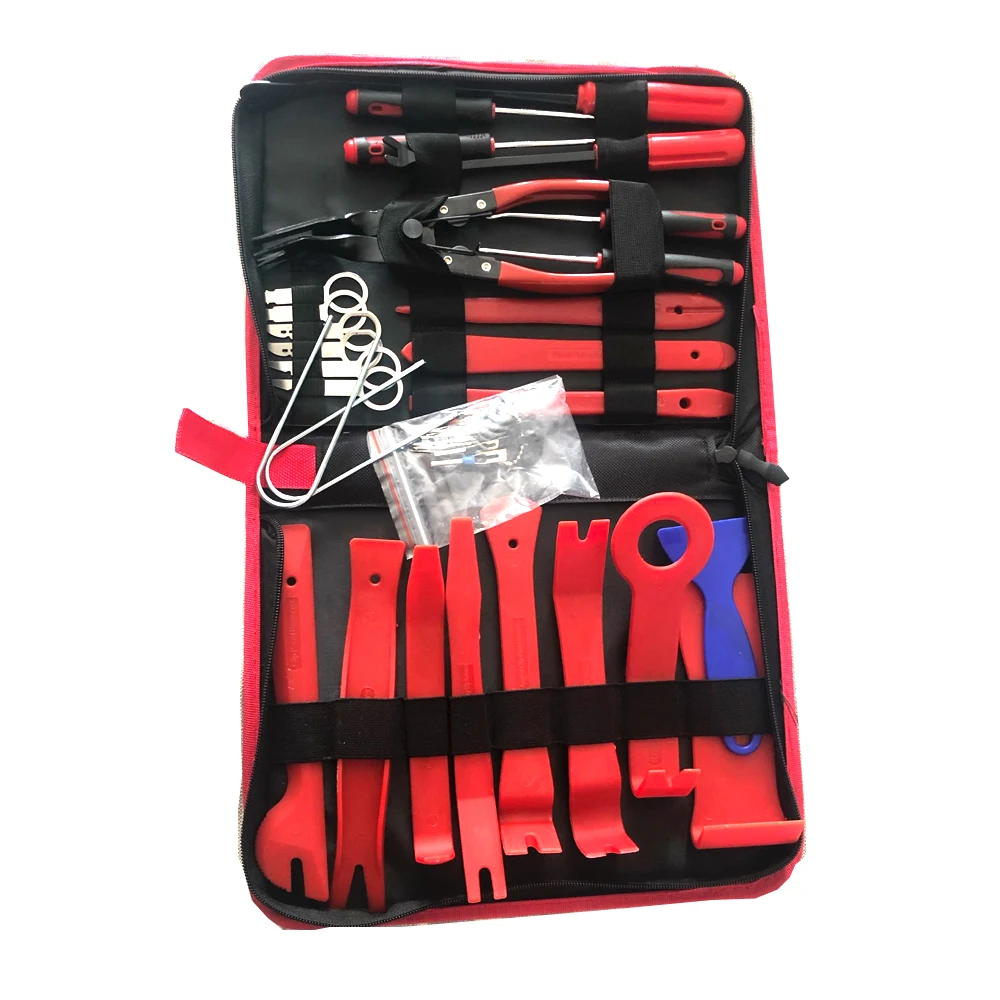 

Car Accessories Audio Auto Radio Disassembly Tool Kit Panel Door Clip Panel Trim Dash Removal Installer trim remov kit