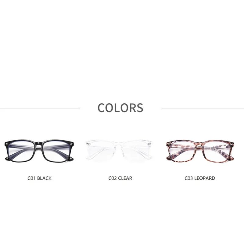 

Anti Blue Light Blocking Filter Reduces Digital Eye Strain Fashion Men Women Optical eye Leopard Print Frame Clear Lens Eyewear