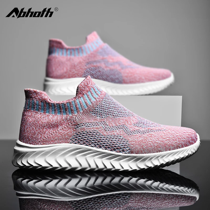 

Abhoth Women's Casual Shoes Track Field Training Breathable Mesh Sneakers Outdoor Non-slip Wear-resistant Shoes Big Size 43