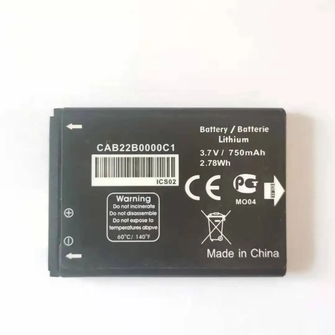Новый CAB0400000C1 TLi004AB CAB22B0000C1 CAB30M0000C2 Батарея для ALCATEL Работает с любым оператором OT708