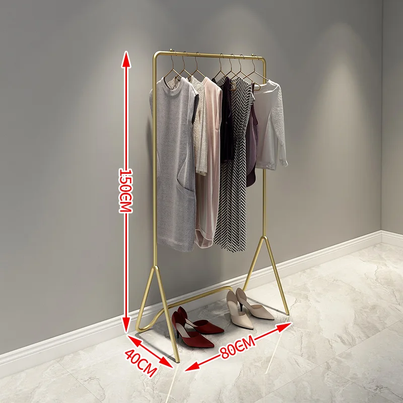 Вешалка для одежды от пола до вешалка лежа ins подходит домашнего использования