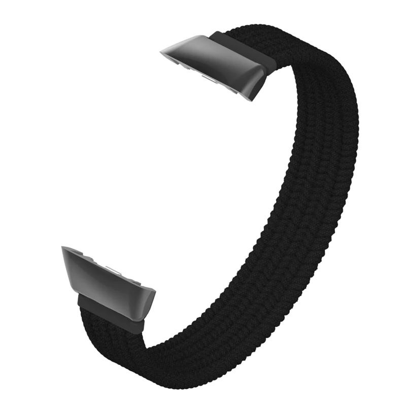 Braided Solo Loop Strap for Huawei Band 6 / 6Pro Smart Watch Wrist Bracelet Woven Fabric Watchband For Huawei Honor Band 6 Wrist