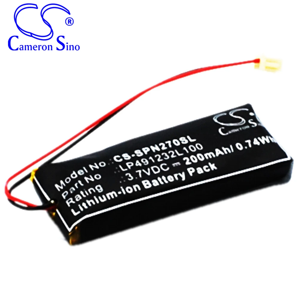 

Cameron Sino 200mAh Battery for Sony PSP-N270, PSP-N270G , LP491232L100