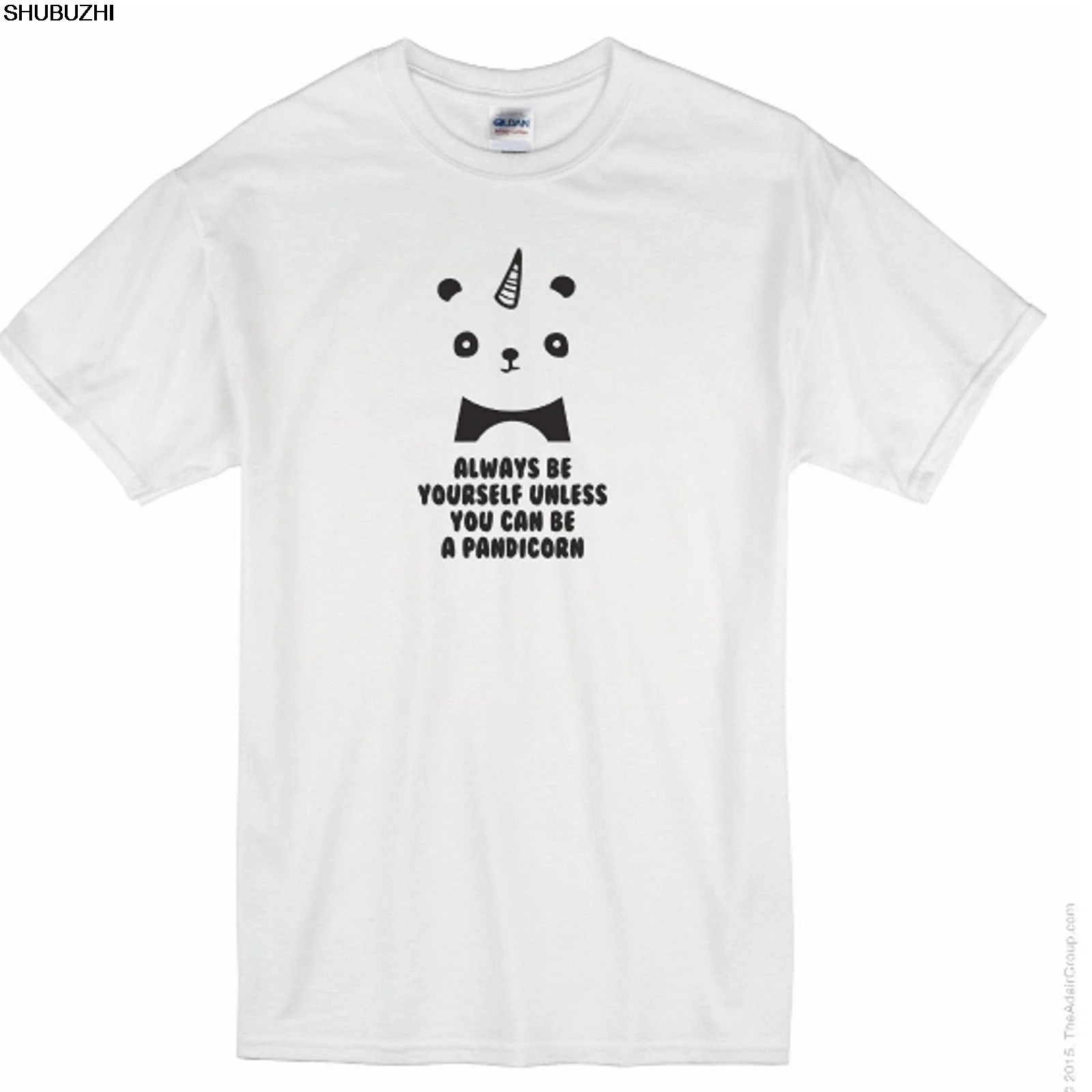

PANDICORN TShirt - Funny Unicorn Panda T Shirt - Unisex Ladies Mens men brand tee-shirt summer cotton man tshirt