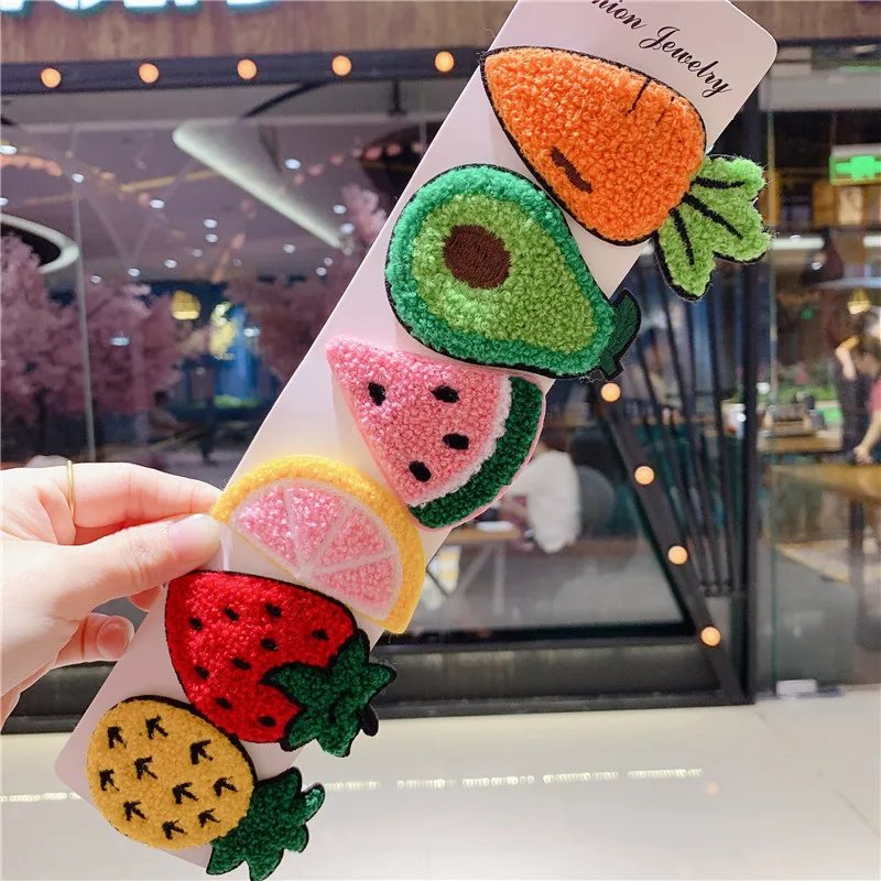

1pc New Girls Cute Cartoon Pineapple Carrot Hair Clips Kids Women Lovely Hairpins Headband Barrettes Fashion Hair Accessories