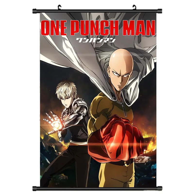Обновление октября японские декоративные картины Аниме ONE PUNCH-MAN Сайтама и