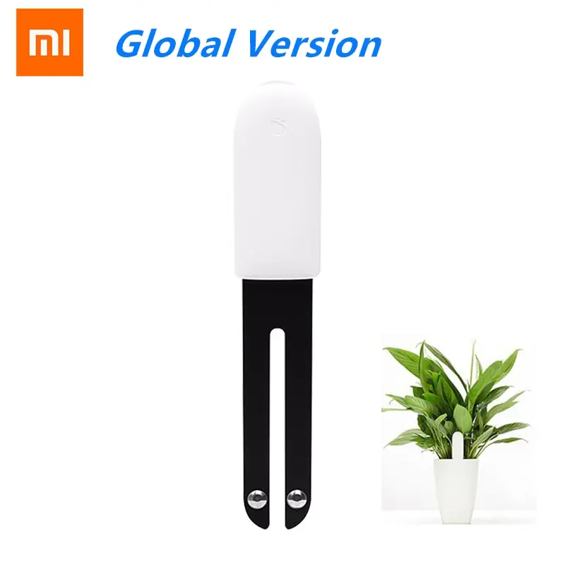 

Global/CN for Xiaomi MiFlora Monitor Digital Grass Flower Care Soil Water Light Smart Tester Sensor Garden Plants App Vegtrug