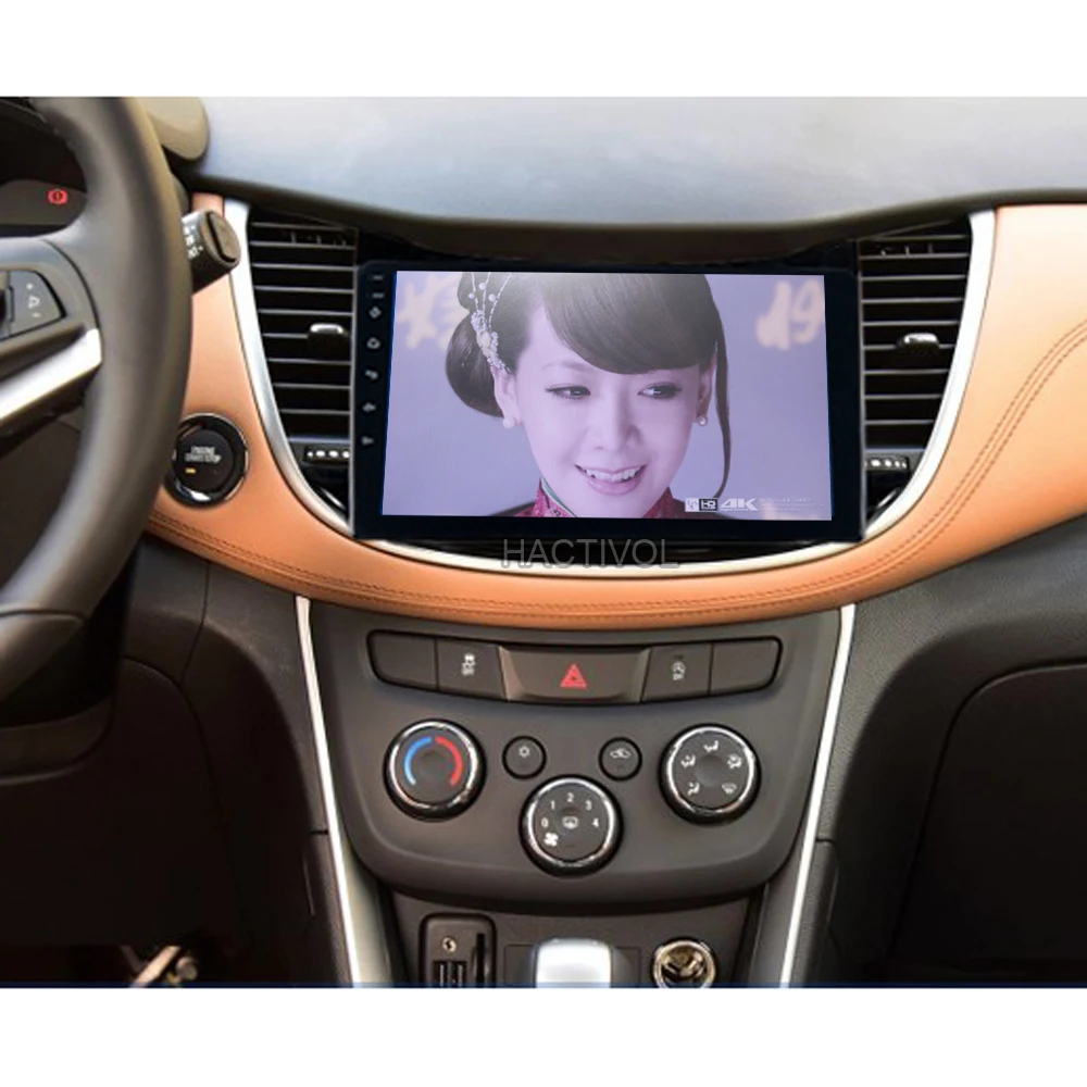 HACTIVOL 9 &quotчетырехъядерный автомобильный Радио gps navi для Chevrolet Trax 2017 android 7 0 DVD видео