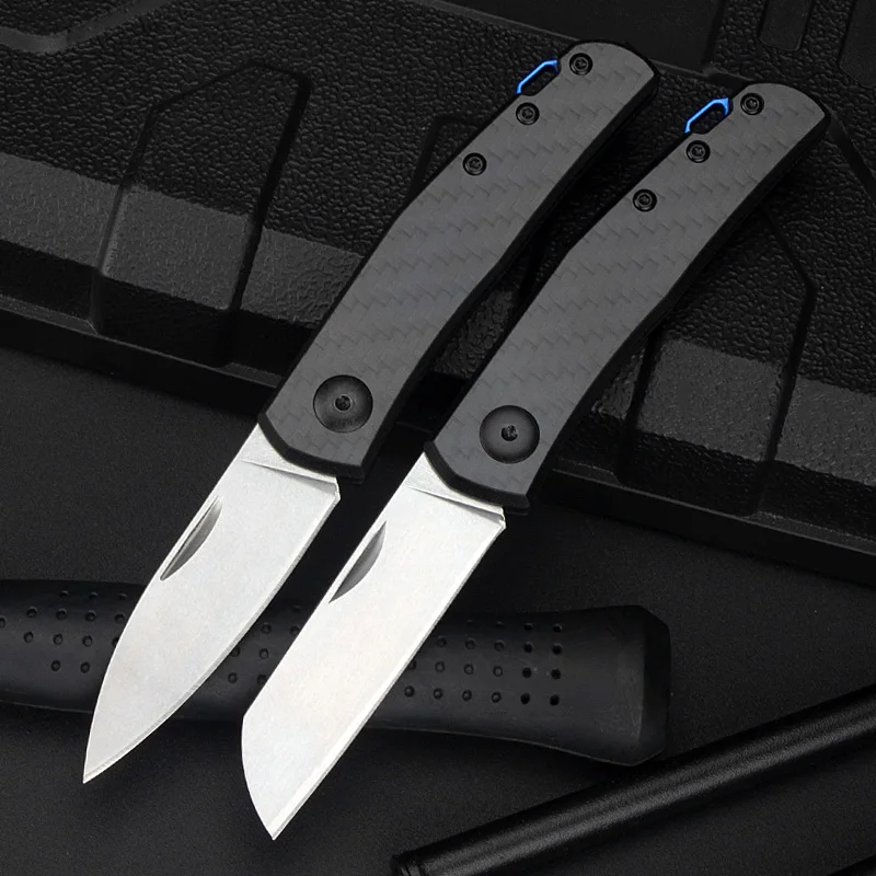 Складной нож ZT 0230 карманный складной из углеродного волокна с ручкой Mark 20CV для