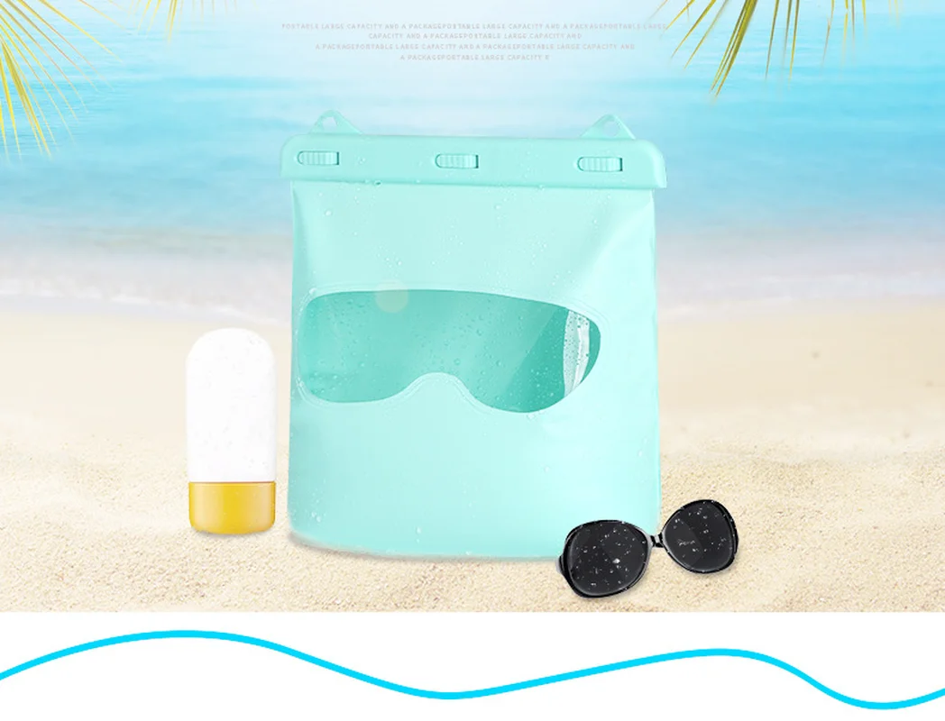 

2021Swimming Storage Bag Waterproof Bag Large Capacity Water Outdoor Sports Goods Mountaineering Swimming Waterproof Storage Bag