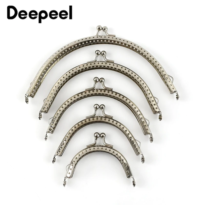 10 шт. Deepeel 6 5 см ~ 15 Серебряный Мини металлическая рамка для кошелька материал