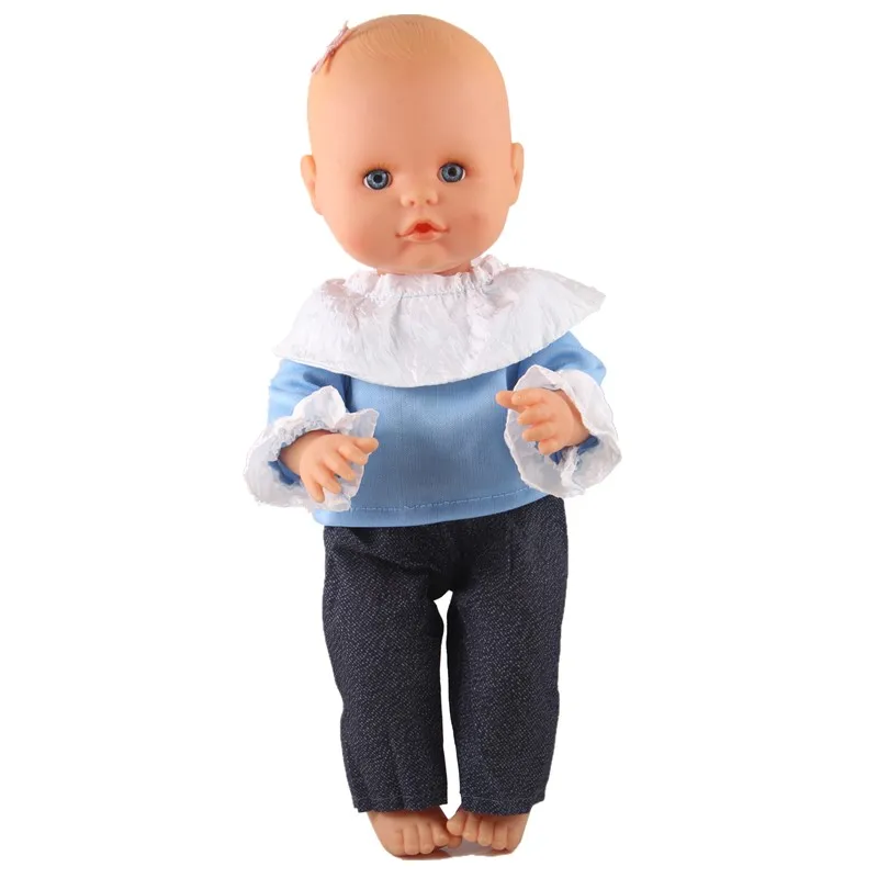 caual suit 13 дюймов Nenuco Кукла Одежда Nenuco y su Hermanita оранжевый спортивный костюм с шляпой и носки для куклы аксессуары для 35 см nenuco кукла - Цвет: caual suit