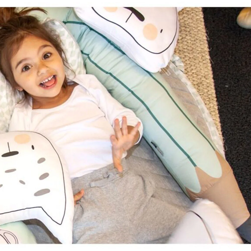 Детская подушка для кровати бампер безопасная защита забор новорожденных