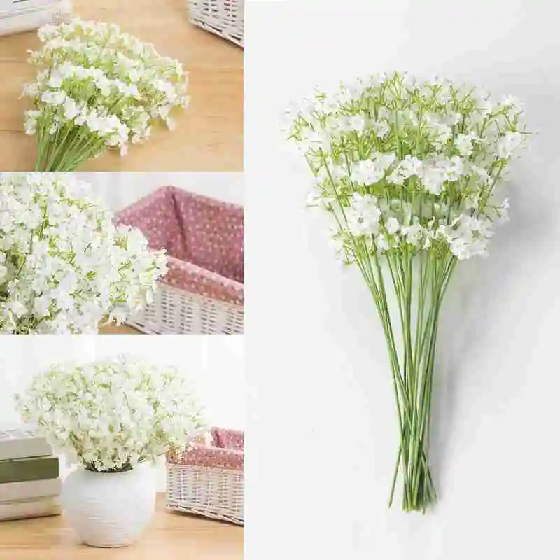 

Natural Fresh Dried Preserved Flowers Gypsophila Paniculata Baby'S Breath Flower Bouquets Gift For Wedding Decoration Home Decor