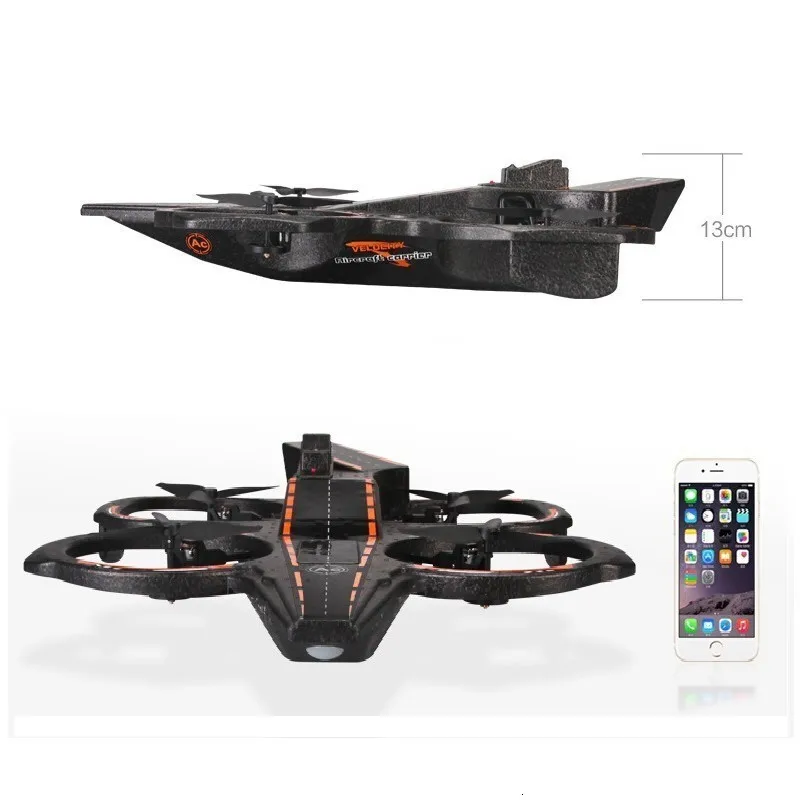 WLtoys Q202 несущий аэроамфибия 6 осевой гироскоп 2,4G 4CH RC Квадрокоптер RTF морской и воздушный Радиоуправляемый Дрон RC игрушка Подарки ZLRC