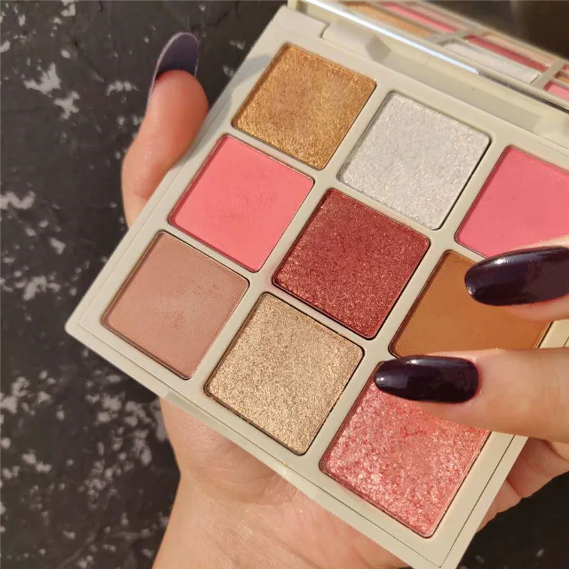 Палитра теней для век GUICAMI матовая палитра мерцающие и блестящие алмазные тени