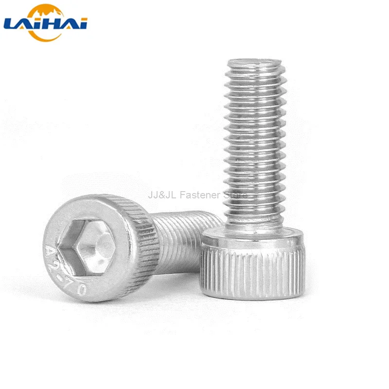 10pcs M3 M4 M5 M6 M8 304 A2 Stainless Steel Black grade 12.9 steel DIN912 Hexagon Hex Socket Head Cap Allen Bolt Screw L=4-120mm