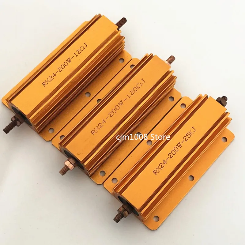 1 шт. Алюминий Мощность металлический корпус чехол с проволочной обмоткой