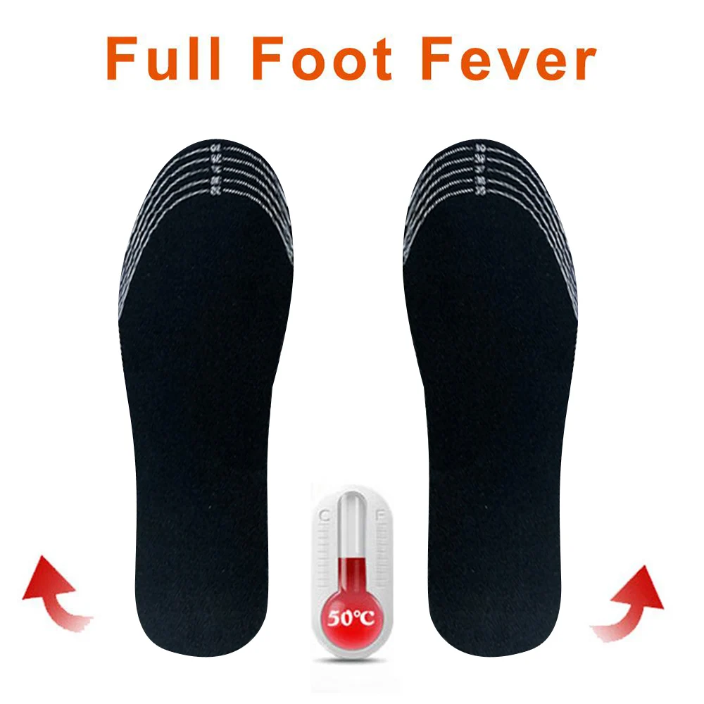 Гетры для ног носки с USB подогревом стельки согревающие подушечки коврик зимних