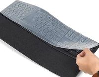 waterproof dustproof clear silicone keyboard protector covers guard for logitech ergo k860 keyboard