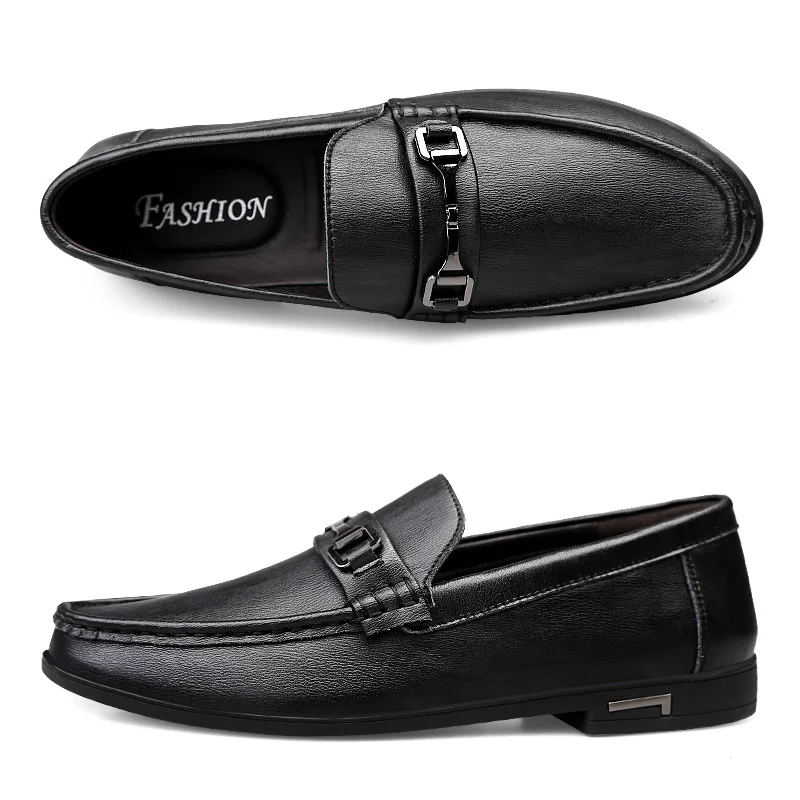 Роскошная обувь; мужские лоферы из натуральной кожи; сезон весна-осень; zapatos de hombre mocasines cuero; повседневные мужские лоферы без застежки; горячая распродажа