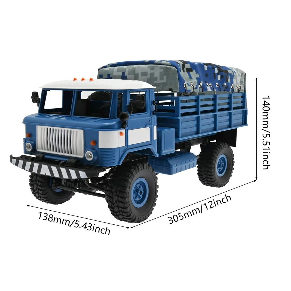 

2.4G 4WD Cross Country Vehicle B24R-1 With Canvas Front Lights Birthday Gift Fine Workmanship Birthday Gift