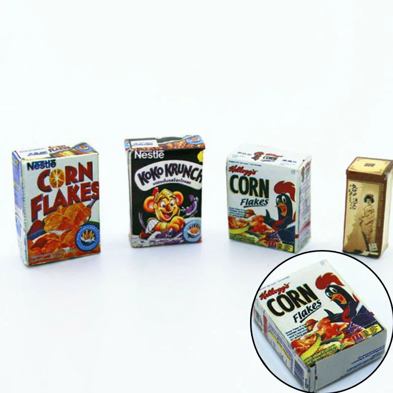 Домашний миниатюрный кукольный домик 1:12 сделай сам с питанием молоком новое и