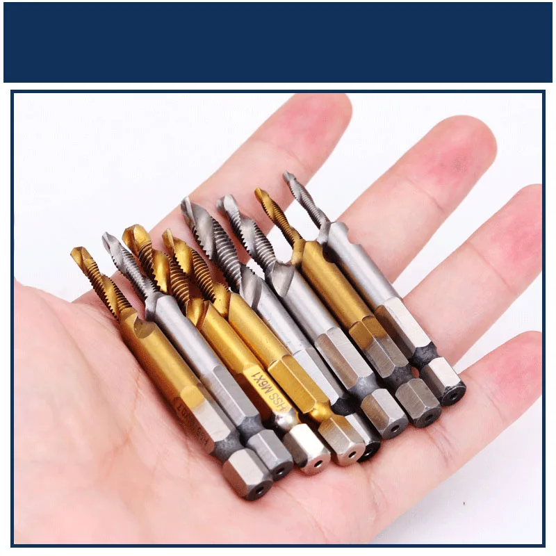 Кран HSS шестигранный хвостовик композитный кран метрический сверло центральный