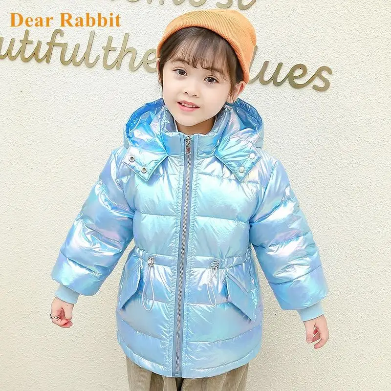 

3-10 Yrs winter warm coat White duck down jacket toddler girl clothes children kids waterproof clothing thicken outerwear parka