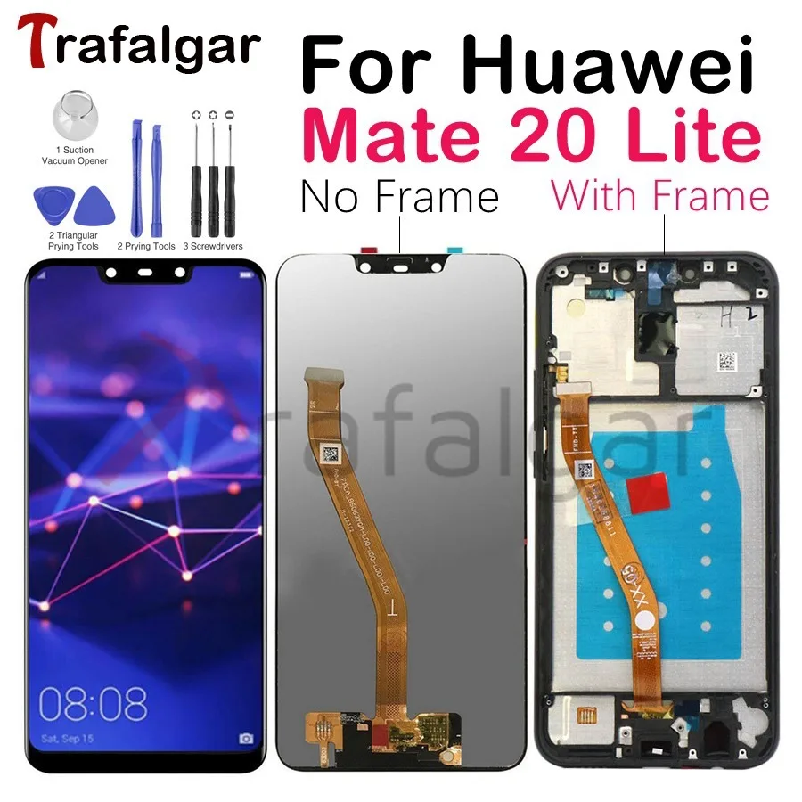 ЖК-дисплей для huawei mate 20 lite, ЖК-дисплей, сенсорный экран, дигитайзер, SNE-LX1, SNE-LX3, Замена для huawei mate 20 lite, ЖК-дисплей