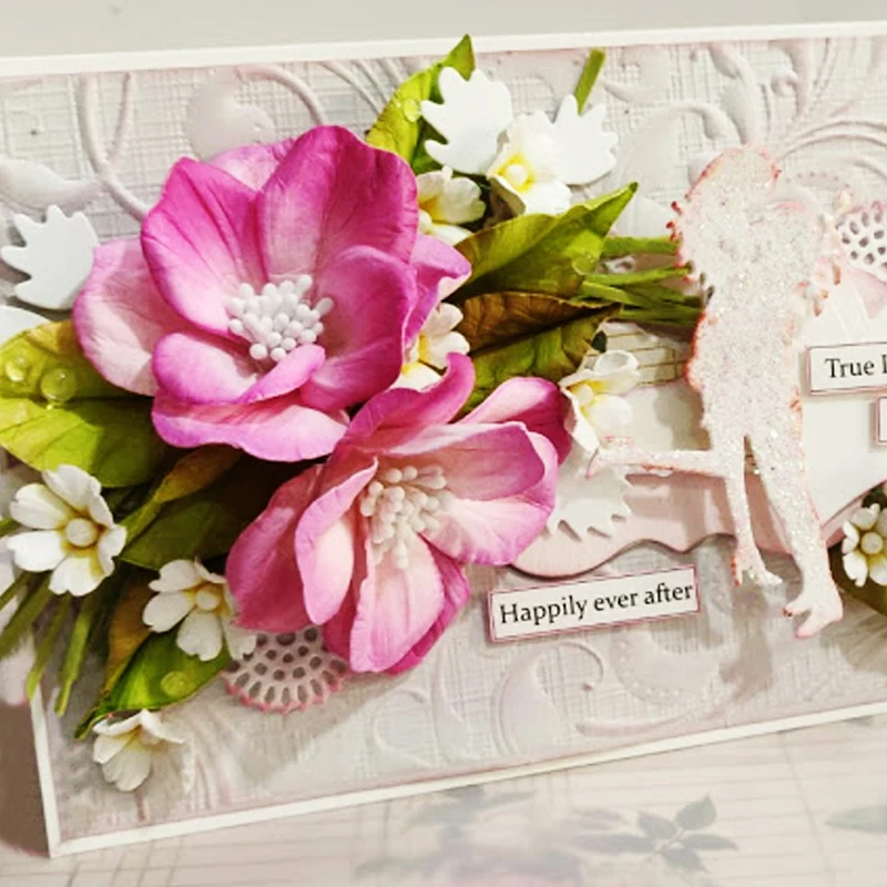 Формы для ножей с лепестками растений металлические режущие формы набор