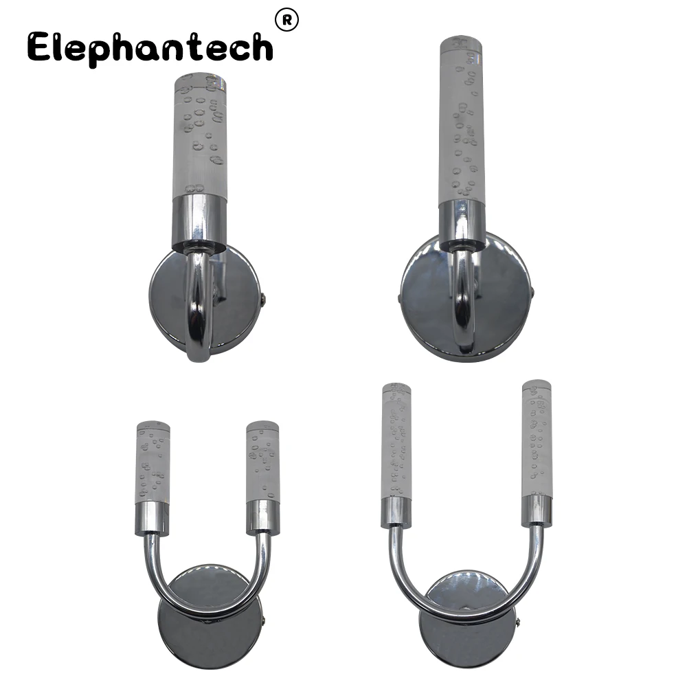 Светодиодный акриловый Хрустальный настенный светильник 3 Вт 5 6 10 светодиодный