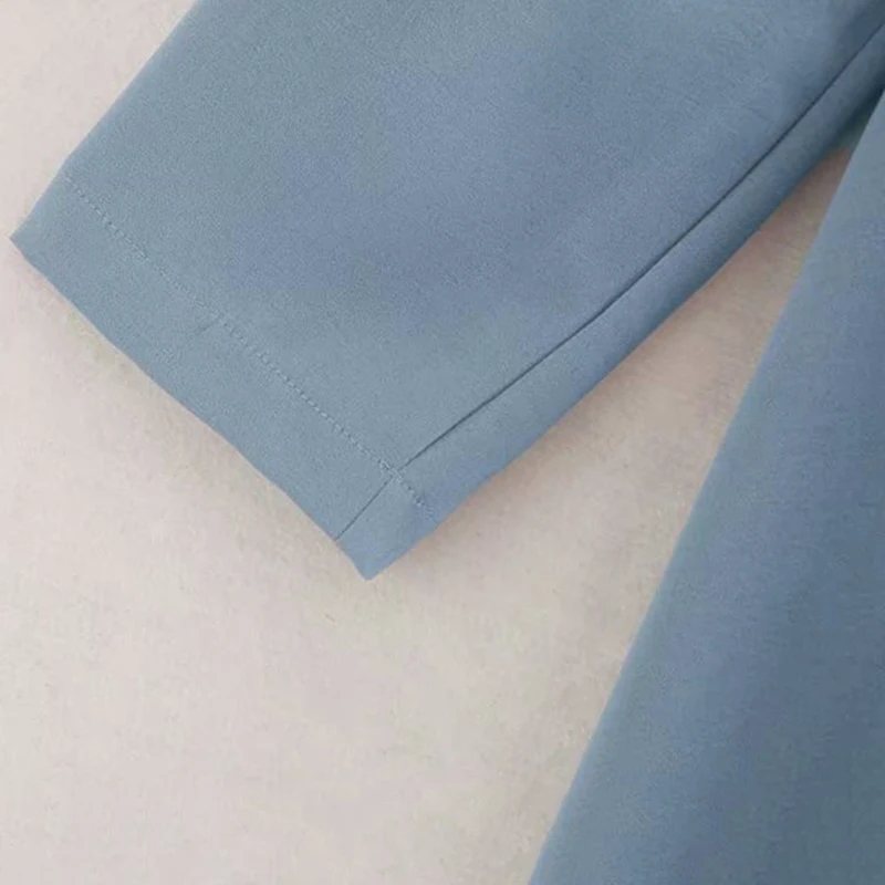 Женское драпированное платье с поясом ZA повседневное однотонное v образным