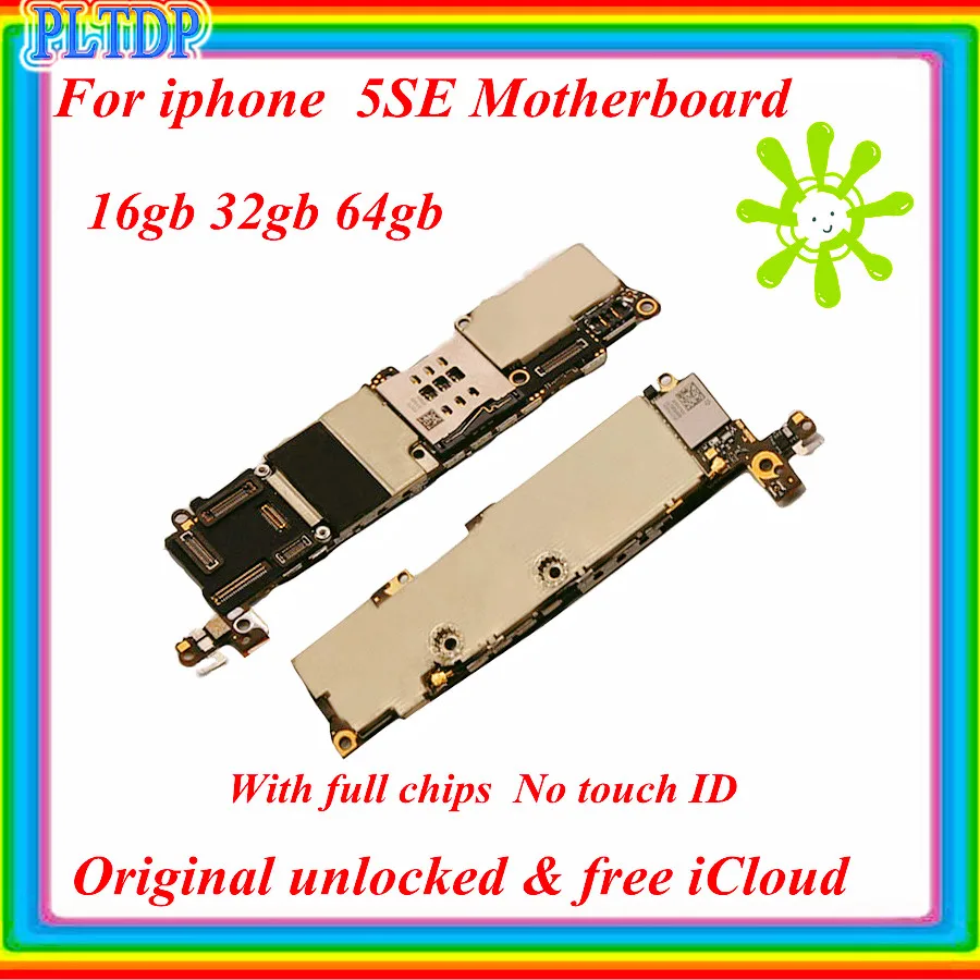 Материнская плата для iphone 4 4S 5 5C 5S 5SE 6 6s 6Plus plus 100% оригинальная разблокированная |