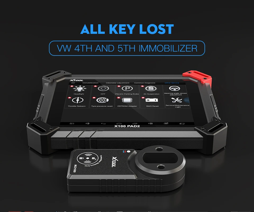 3 шт. X100 PAD2 Pro Профессиональный OBD2 автомобильный диагностический инструмент с ключом программист для VW 4th 5th иммобилайзер и регулировка одометра