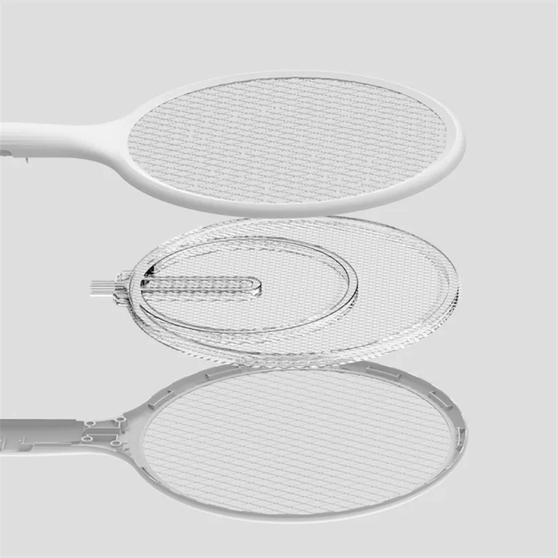 

Electric Mosquito Beat Killer Lamp Handheld Insect Fly Swatter Killer 2 In 1 Bug Racket Zapper USB Rechargeable Home Products