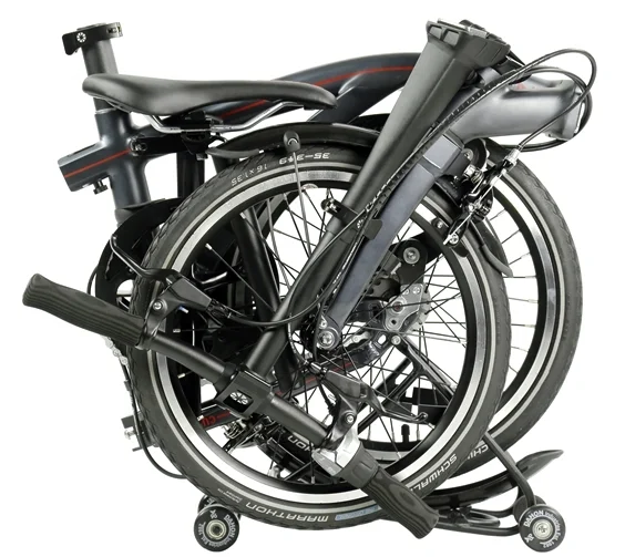 Складной велосипед Dahon Curl I4 рама алюминиевая колёса 16" крылья багажник 4