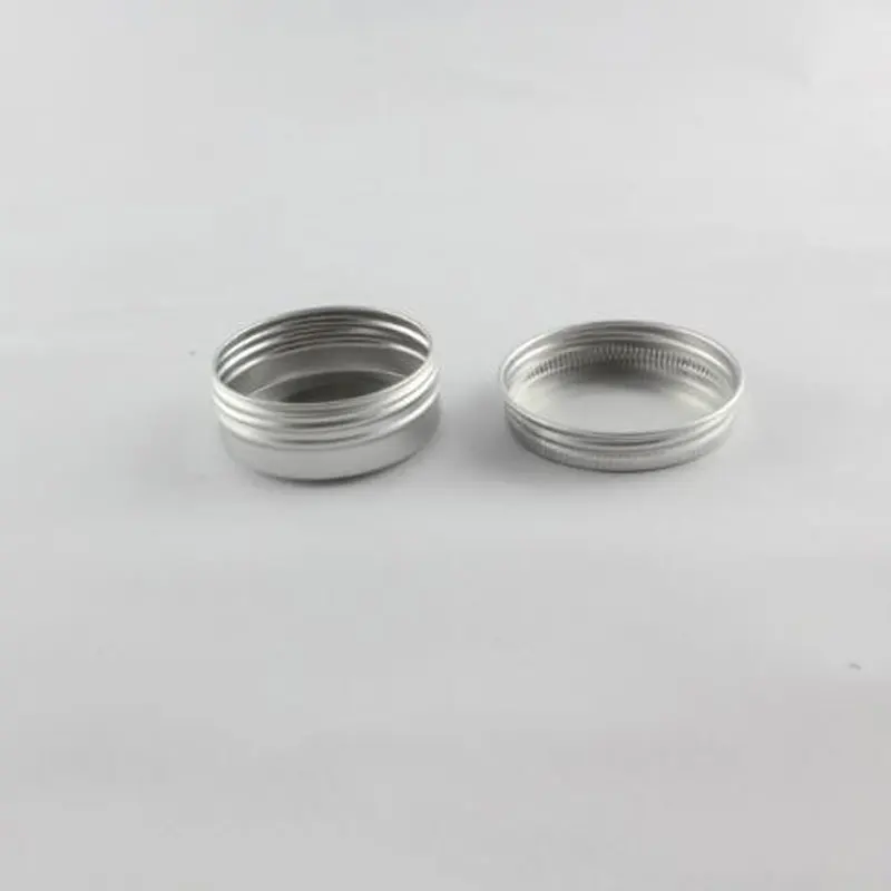 

40ml Aluminum Jars Round Cosmetic Packaging Face Cream Container Hair Wax Jars Tins Cans Bottling Box 50pcs/lot Makeup Tool