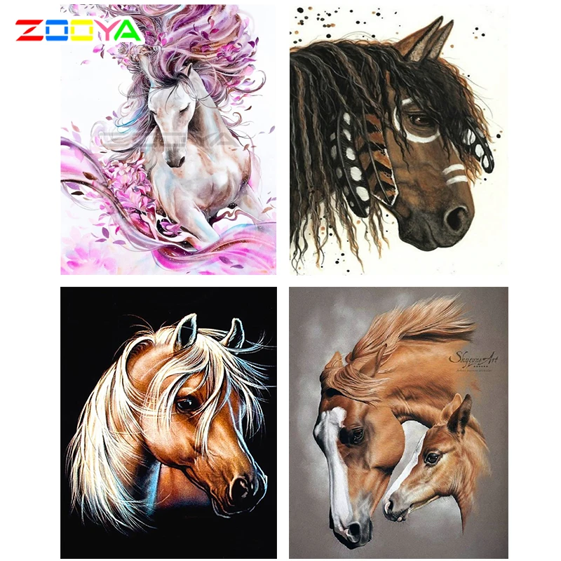 ZOOYA 5D сделай сам: фиолетовый жилет Run Алмазная вышивка крестиком на рисунке