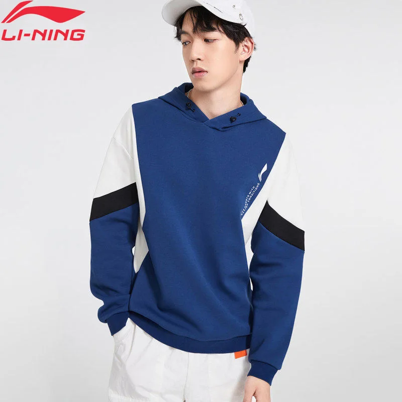 (Break Code) мужская тренировочная Толстовка Li Ning Классическая подкладка из 65% хлопка