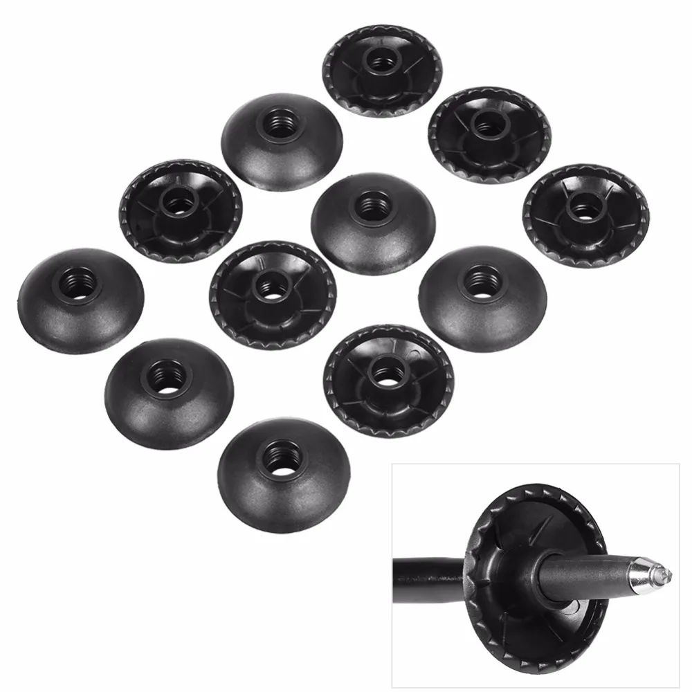 12 шт. 54 мм Съемный Пластик грязевая корзина для походы полюсов трости снегоступы