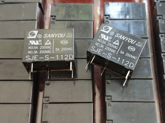 SJE S 105LM 112LM 124LM реле питания 5A 250VAC 4 контакта|Реле| |