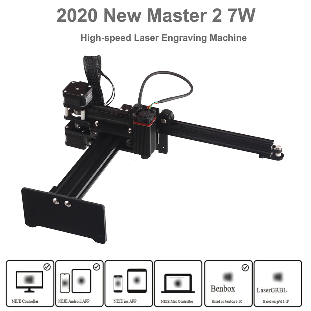 7000mw desktop Laser Engraver and Cutter - Engraving Cutting Machine Printer CNC Router | Инструменты