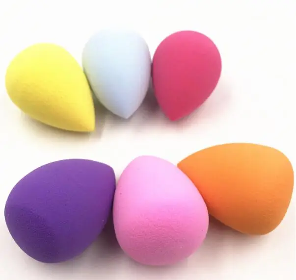 1 набор косметических пуховых пудр гладкая Женская Губка для макияжа инструменты