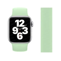 solo loop for apple watch band 44mm 40mm iwatch band 38mm 42mm elastic belt silicone bracelet apple watch serie 543se6 strap