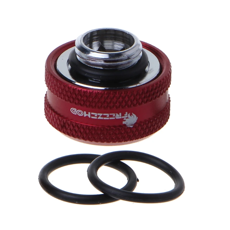 

Water Cooling G1/4 Thread OD 16mm Rigid Hard Tube Extender Connector Fittings