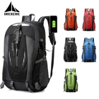 Водонепроницаемый дорожный рюкзак для мужчин и женщин, Спортивная уличная сумка 40 л с USB для скалолазания, кемпинга